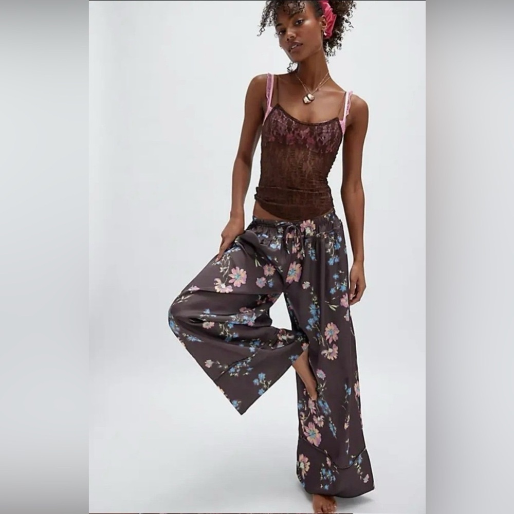 Free People - Sweet Intentions Wide-Leg Pants NWT